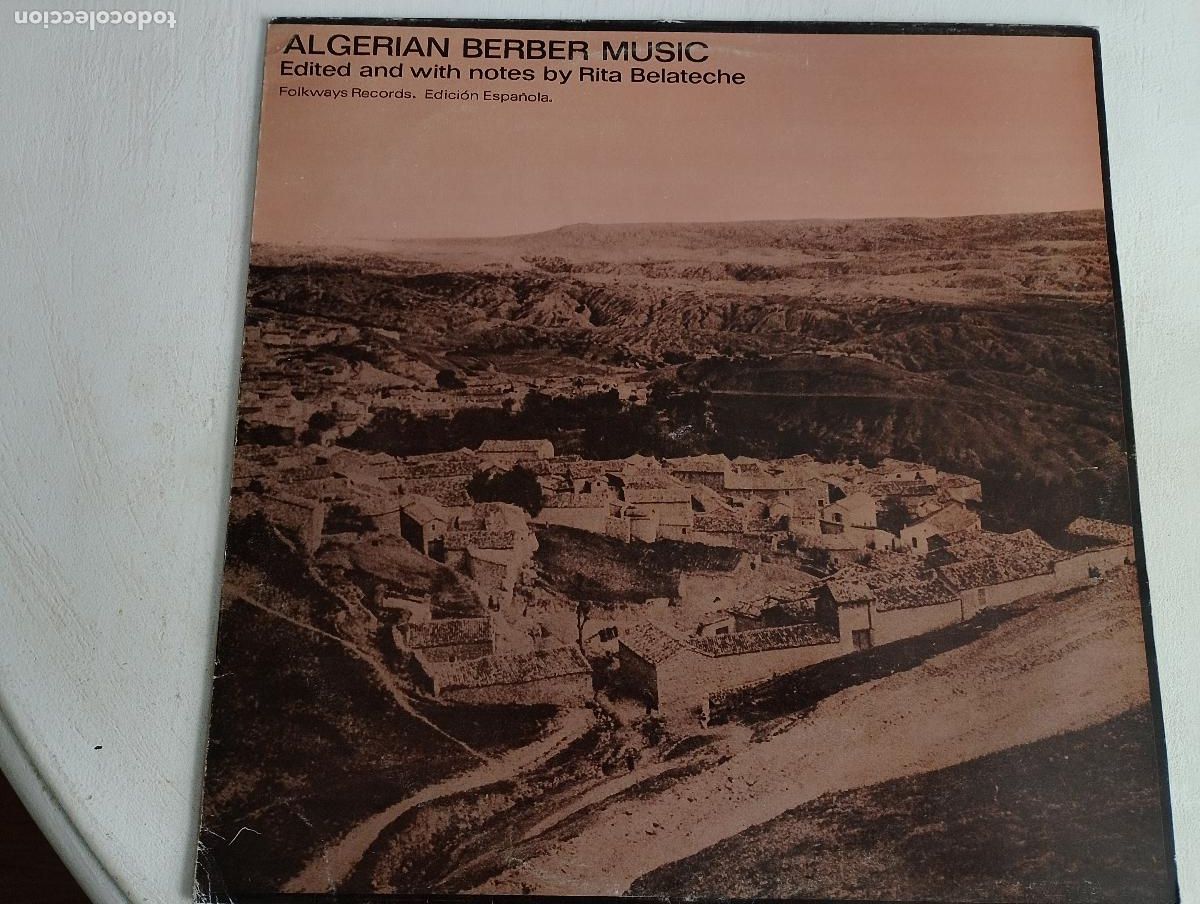 Discos de vinilo: Algerian Berber Music, ed espa&ntilde;ola, 1986, Folk, World, & Country
