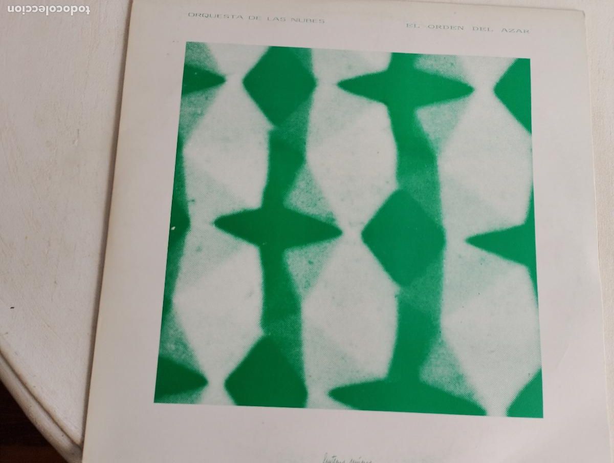 Discos de vinilo: Orquesta De Las Nubes &ndash; El Orden Del Azar, ed espa&ntilde;ola,1985, electronic. Experimental, Ambient