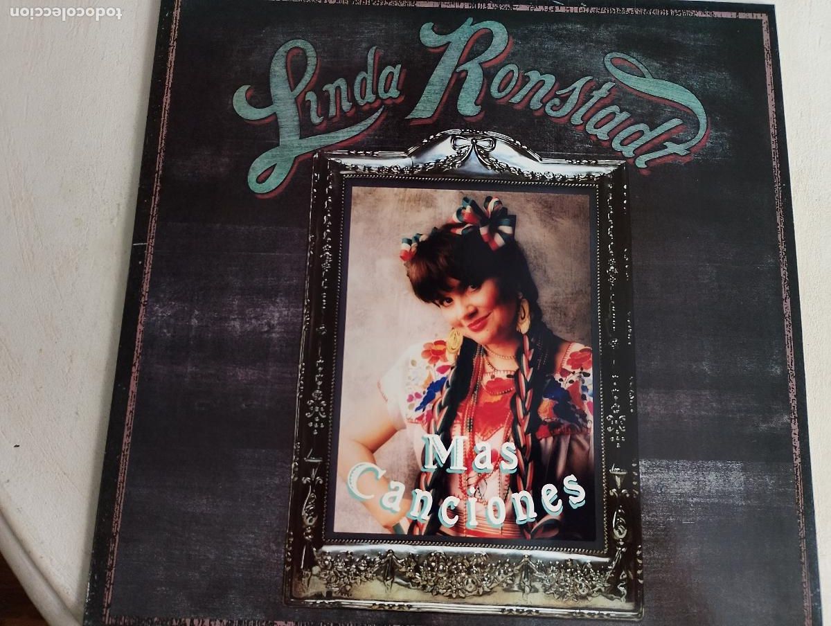 Discos de vinilo: Linda Ronstadt &ndash; Mas Canciones, 1991 Latin Mariachi