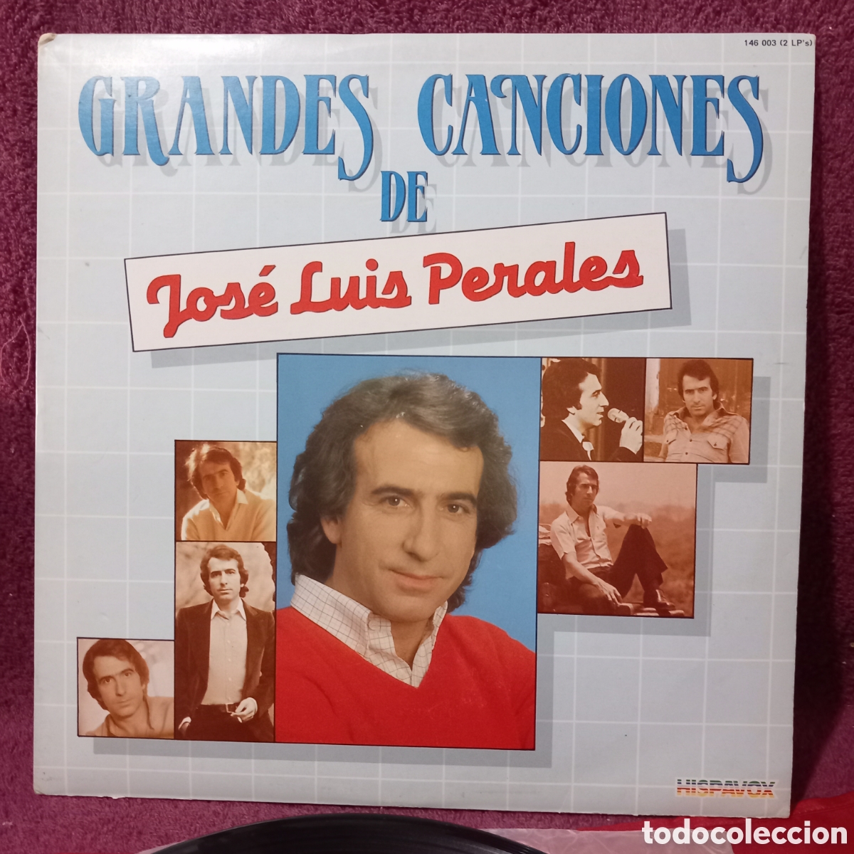 Discos de vinil: DOBLE LP JOSE LUIS PERALES/GRANDES CANCIONES (1983 HISPAVOX)MUY BUEN ESTADO