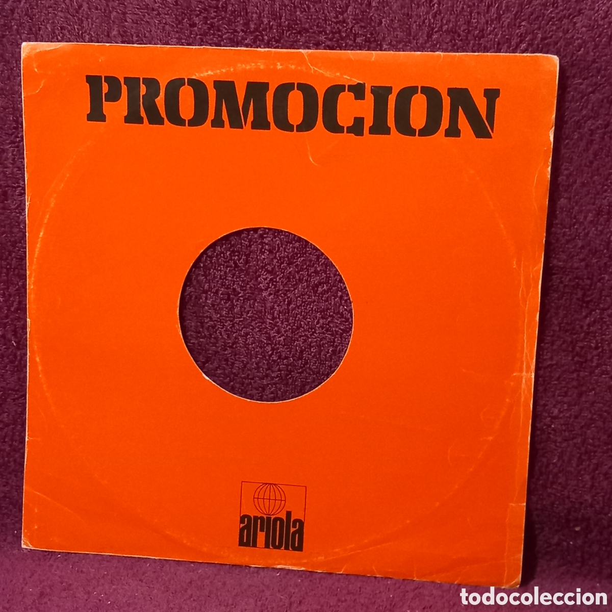 Vinyl records: LP PROMOCIONAL/SERRAT &rdquo;EN TRANSITO&rdquo;(1981 ARIOLA)VINILO EXCELENTE
