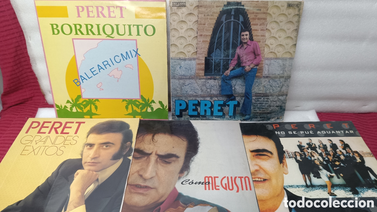 Vinyl records: LOTE DE 5 LPS DE BORRIQUITO,GRANDES &Eacute;XITOS,COMO ME GUSTA,NO SE PUEDE AGUANTAR.