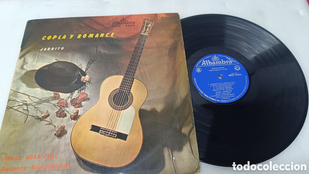 Discos de vinilo: JARRITO-COPLA Y ROMANCE.ALHAMBRA - Foto 1