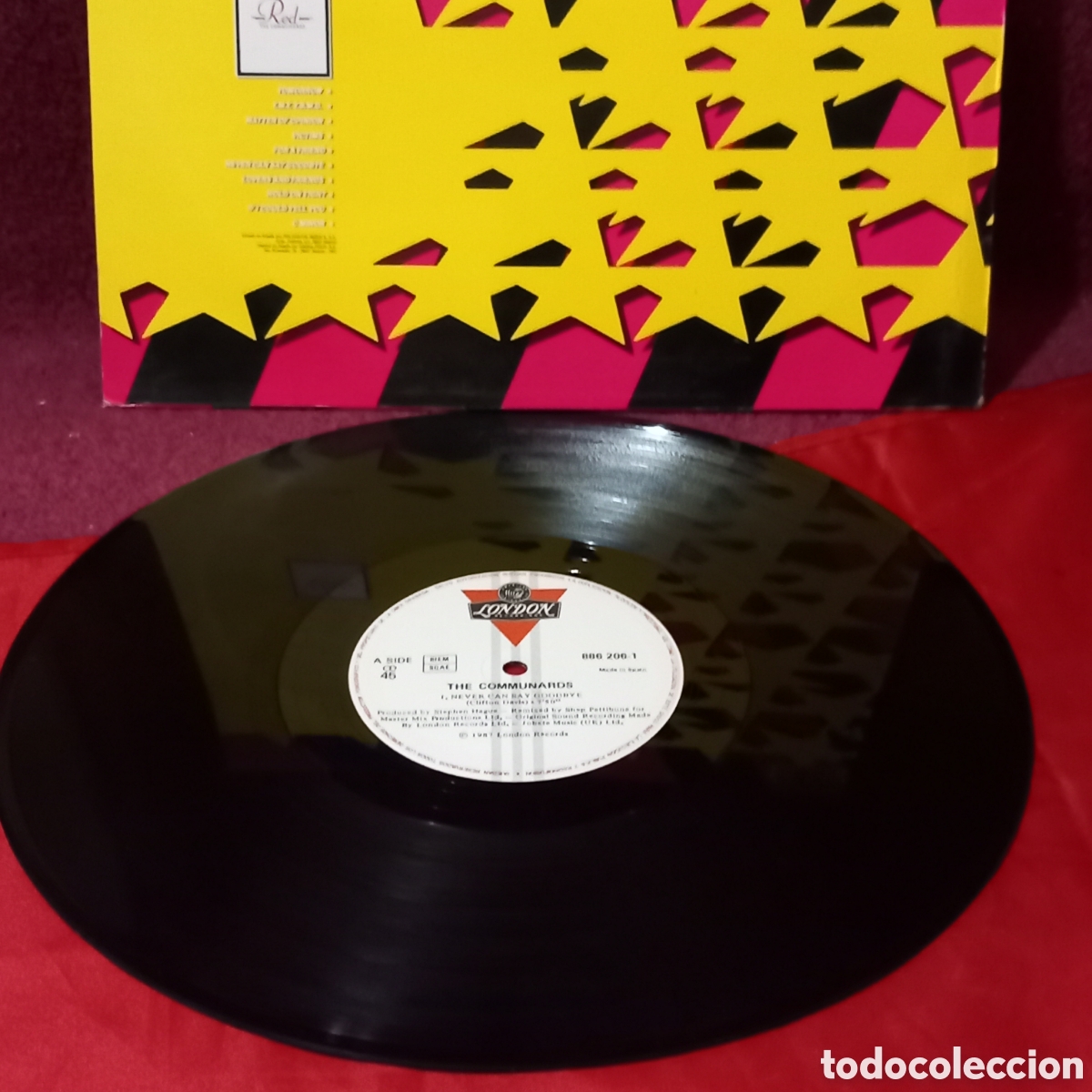 Discos de vinilo: MAXI THE COMMUNARDS/NEVER CAN SAY GOODBYE?1987 SPAIN) - Foto 4