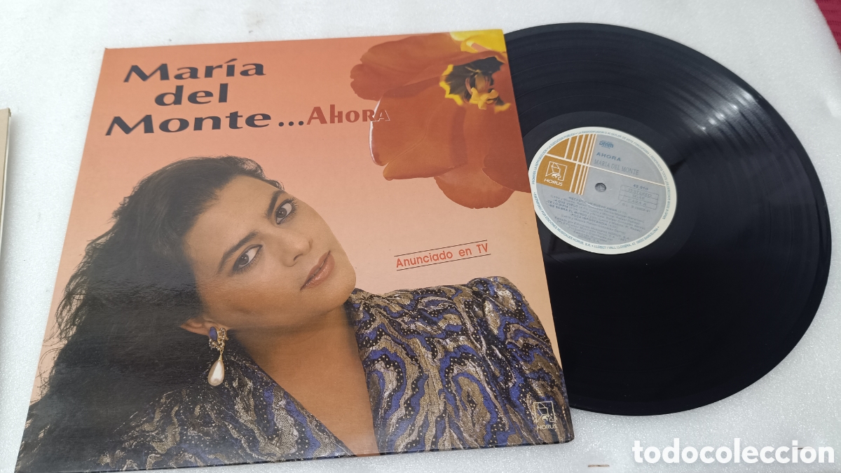Discos de vinilo: LOTE DE 3 DISCOS DE MARIA DEL MONTE - Foto 4
