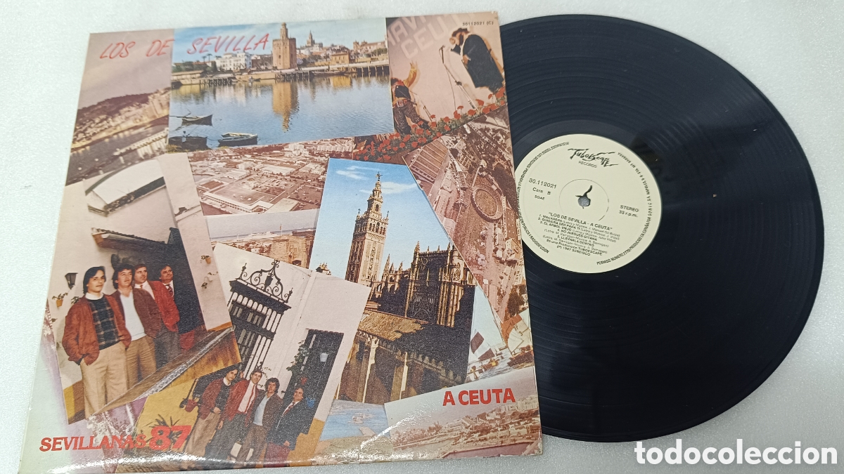 Discos de vinilo: DISCO VINILO GRANDE LP - LOS DE SEVILLA A CEUTA. - Foto 1
