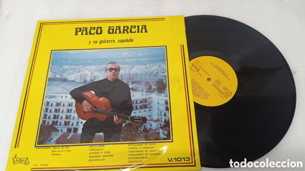 Vinyl-Schallplatten: PACO GARCIA Y SU GUITARRA ESPA&Ntilde;OLA -LP 1978