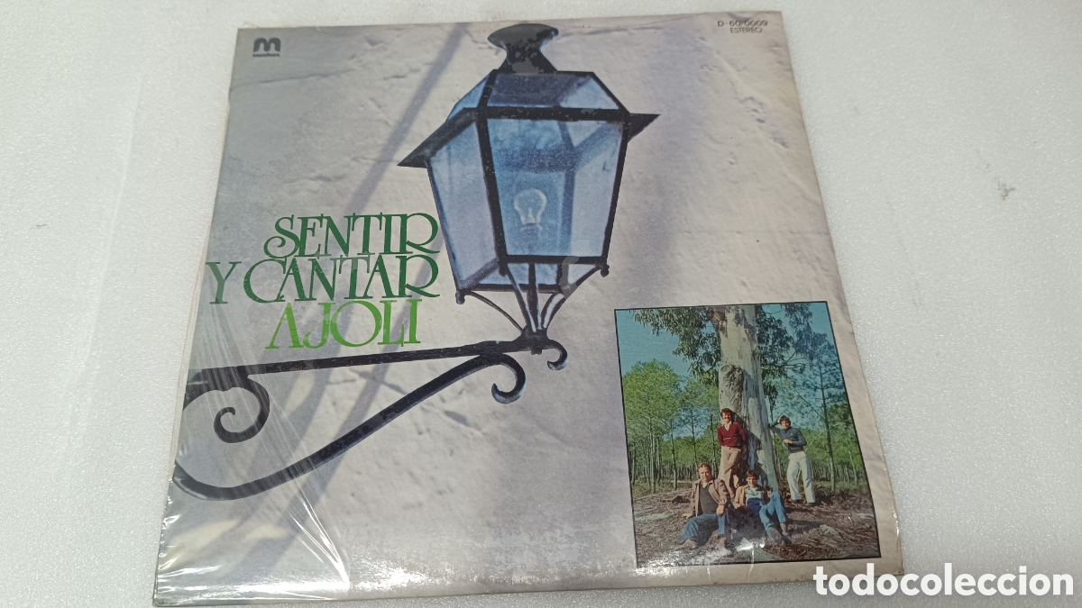 Discos de vinilo: AJOLI-LP SENTIR Y CANTAR PRECINTADO - Foto 1