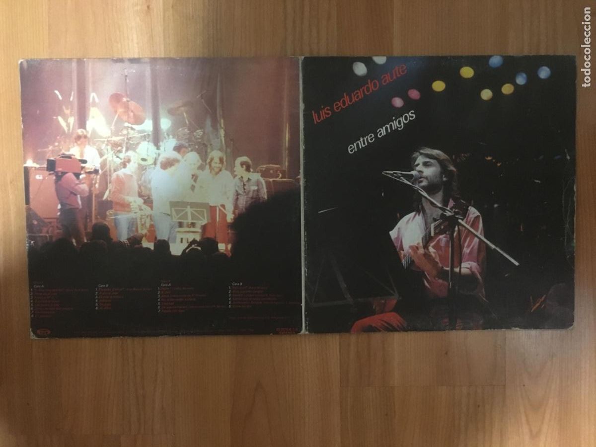 Discos de vinilo: LUIS EDUARDO AUTE-ENTRE AMIGOS(2LP&acute;S)(GATEFOLD)