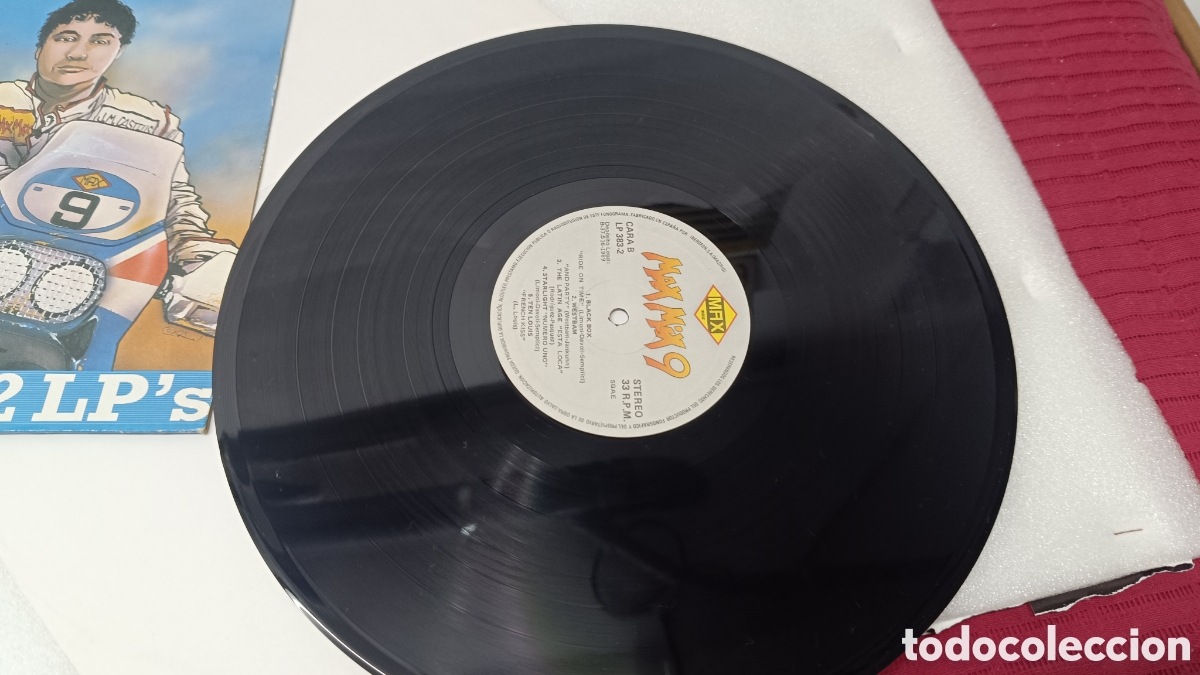 Discos de vinilo: MAX MIX 9 MAX MUSIC 2 LP - Foto 2