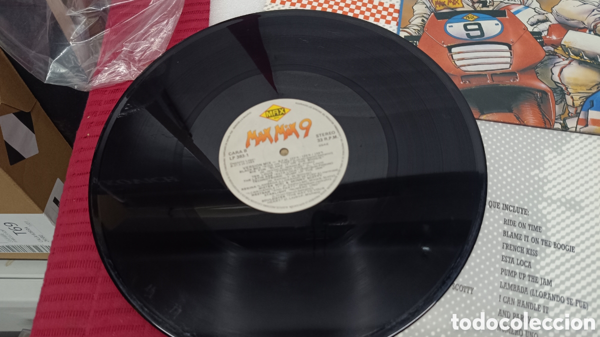 Discos de vinilo: MAX MIX 9 MAX MUSIC 2 LP - Foto 3