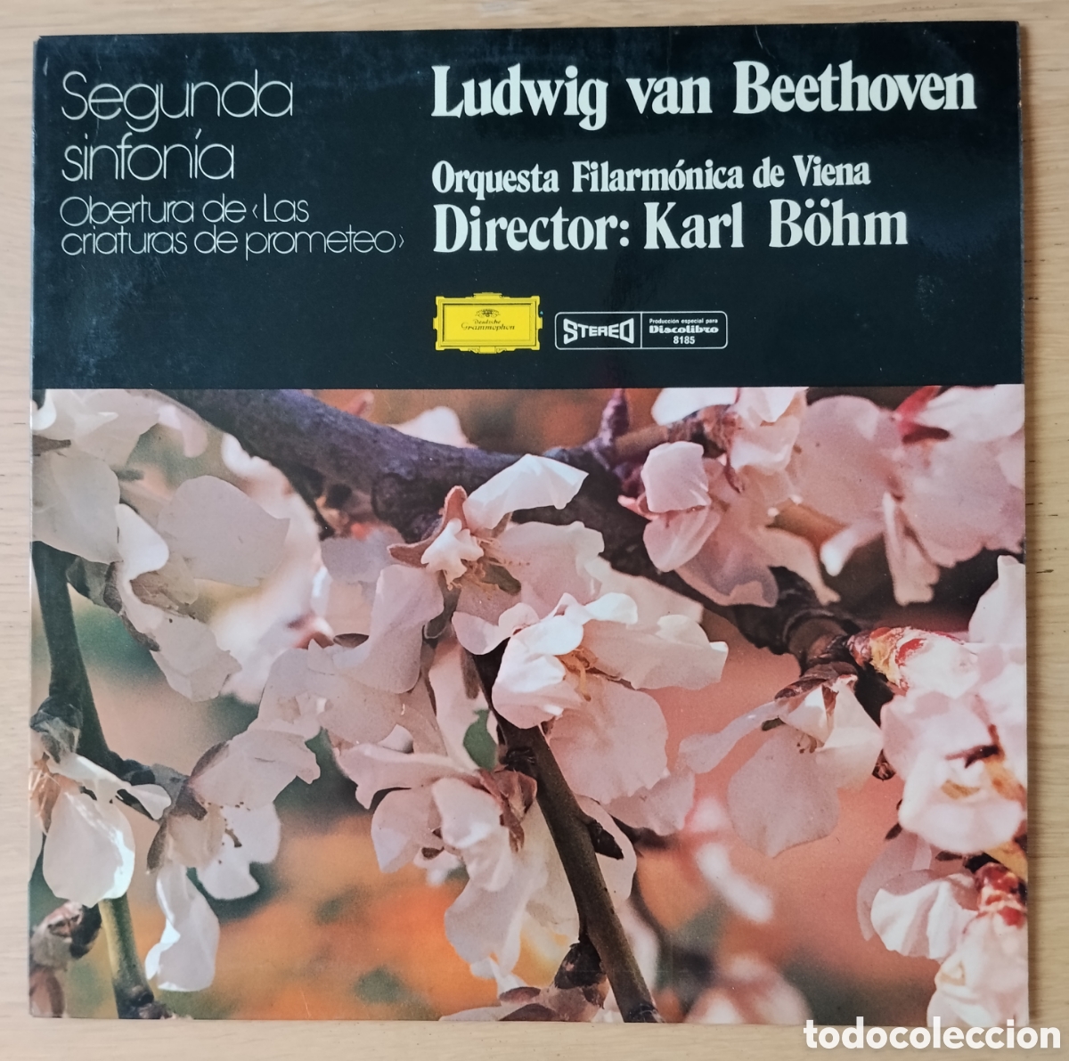 Discos de vinilo: LUDWIG VAN BEETHOVEN: &rdquo;SEGUNDA SINFON&Iacute;A&rdquo; LP VINILO 1974 - KARL B&Ouml;HM