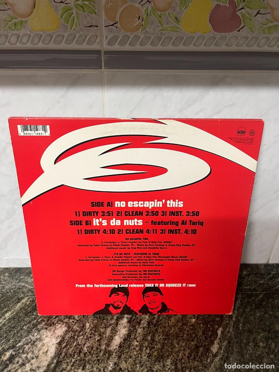 Discos de vinilo: The Beatnuts No Escapin This - Foto 2