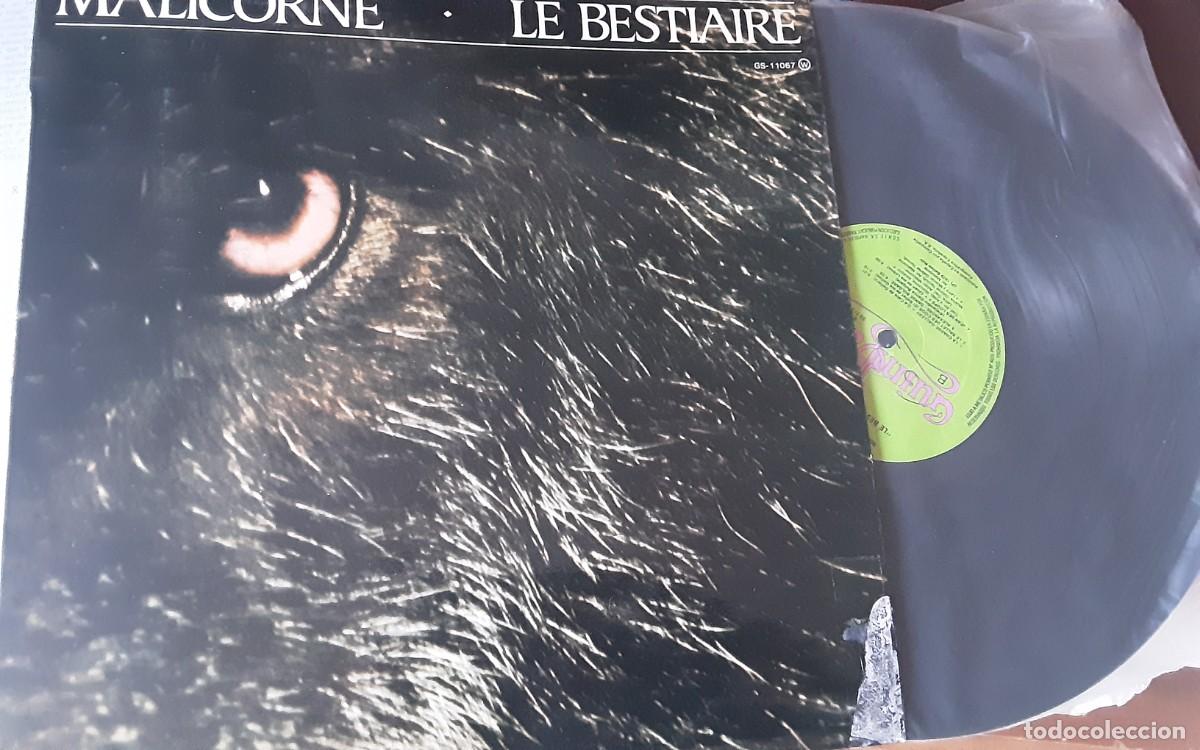 Discos de vinilo: Lp. MALICORNE, LE BESTIAIRE. PROMO