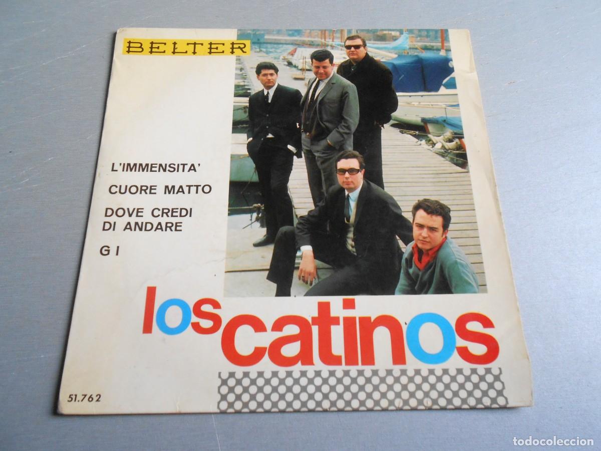 Discos de vinilo: CATINOS, LOS, EP, L&acute;IMMENSITA&acute; + 3, A&Ntilde;O 1967, BELTER 51.762