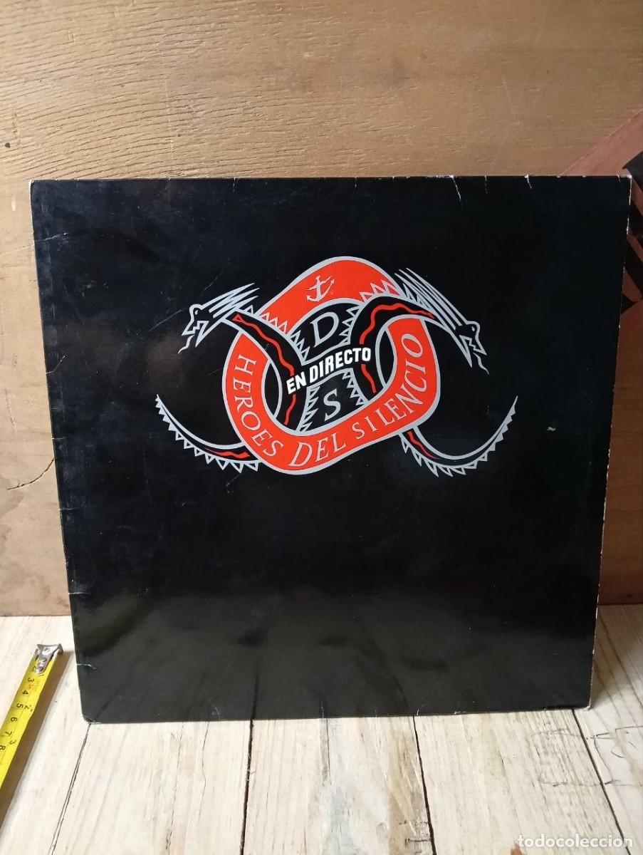 Discos de vinilo: LP vinilo H&eacute;roes del Silencio - En Directo (1989) Edici&oacute;n original limitada numerada N&ordm; 001528