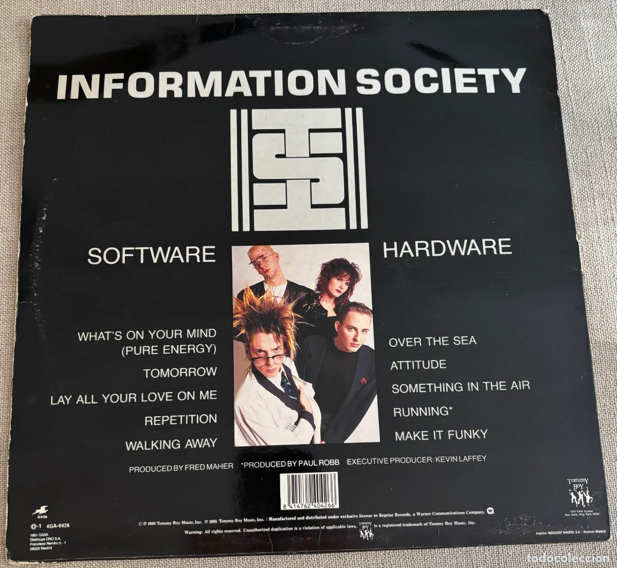 Discos de vinilo: Information Society &ndash; Information Society - LP - Foto 2