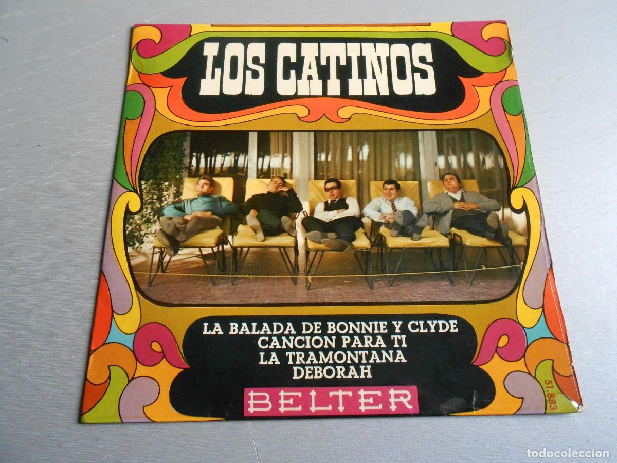 Discos de vinilo: CATINOS, LOS, EP, LA BALADA DE BONNIE Y CLYDE + 3, A&Ntilde;O 1968, BELTER 51.883