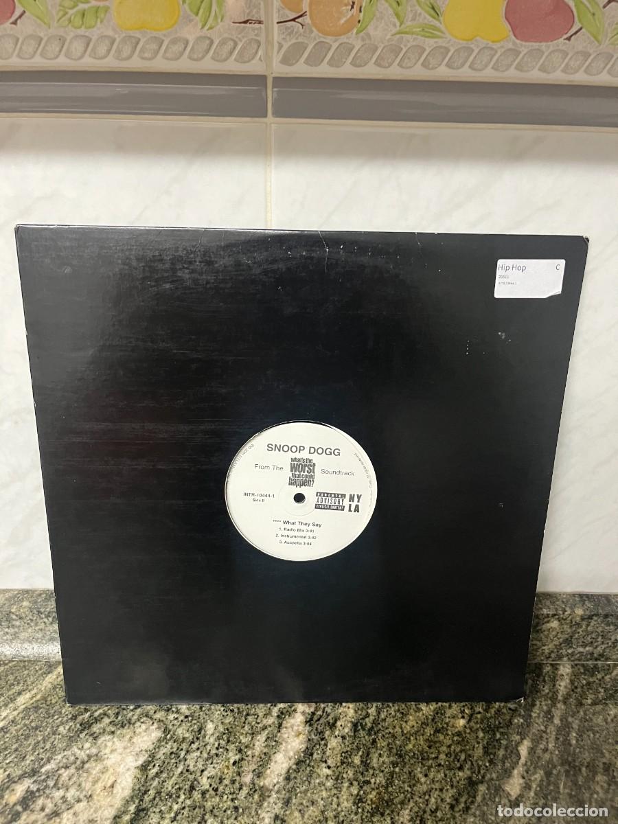 Discos de vinilo: Queen Latifah Featuring Sara Jane / Snoop Dogg Everywhere You Go What They Say