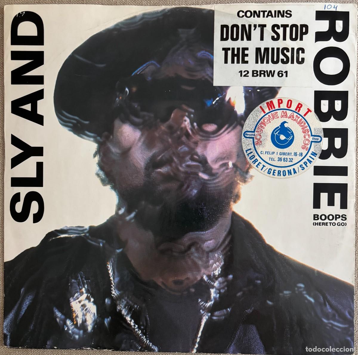 Discos de vinilo: Sly & Robbie &ndash; Boops (Here To Go) Maxisingle - Foto 1