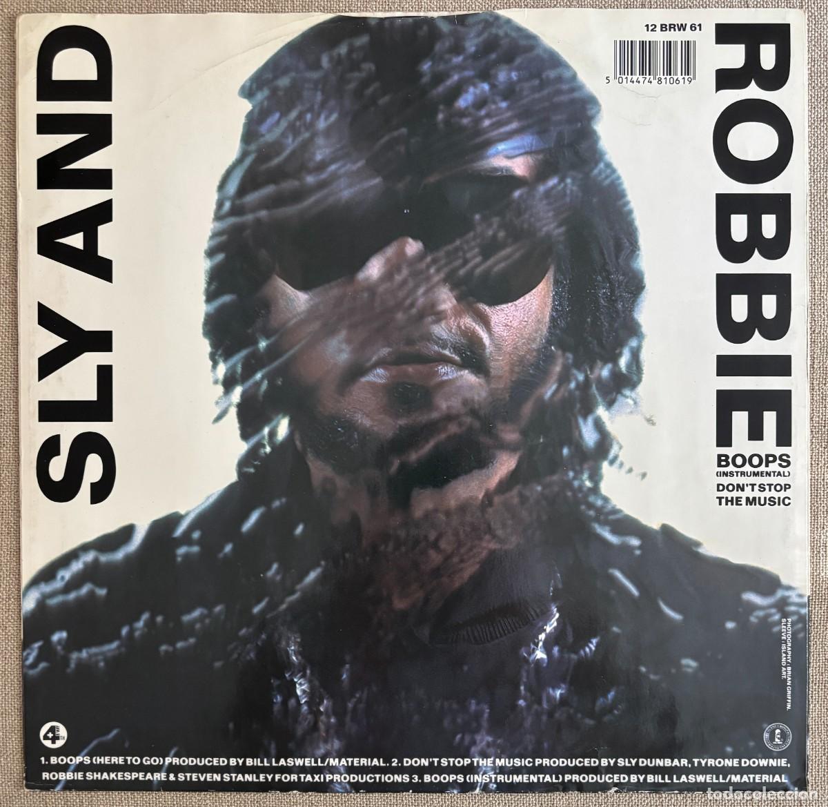 Discos de vinilo: Sly & Robbie &ndash; Boops (Here To Go) Maxisingle - Foto 2