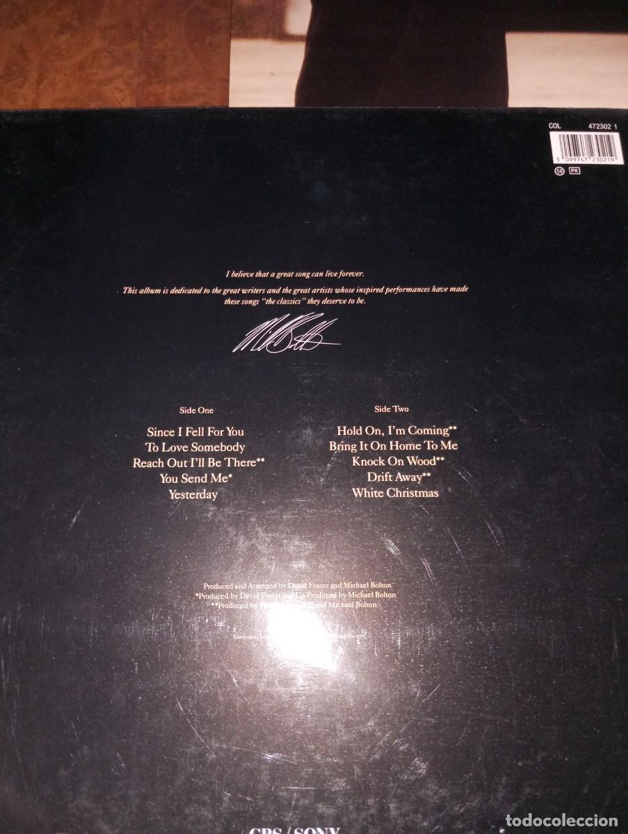Discos de vinilo: MICHAEL BOLTON, TRES LPS DE VINILO - Foto 3