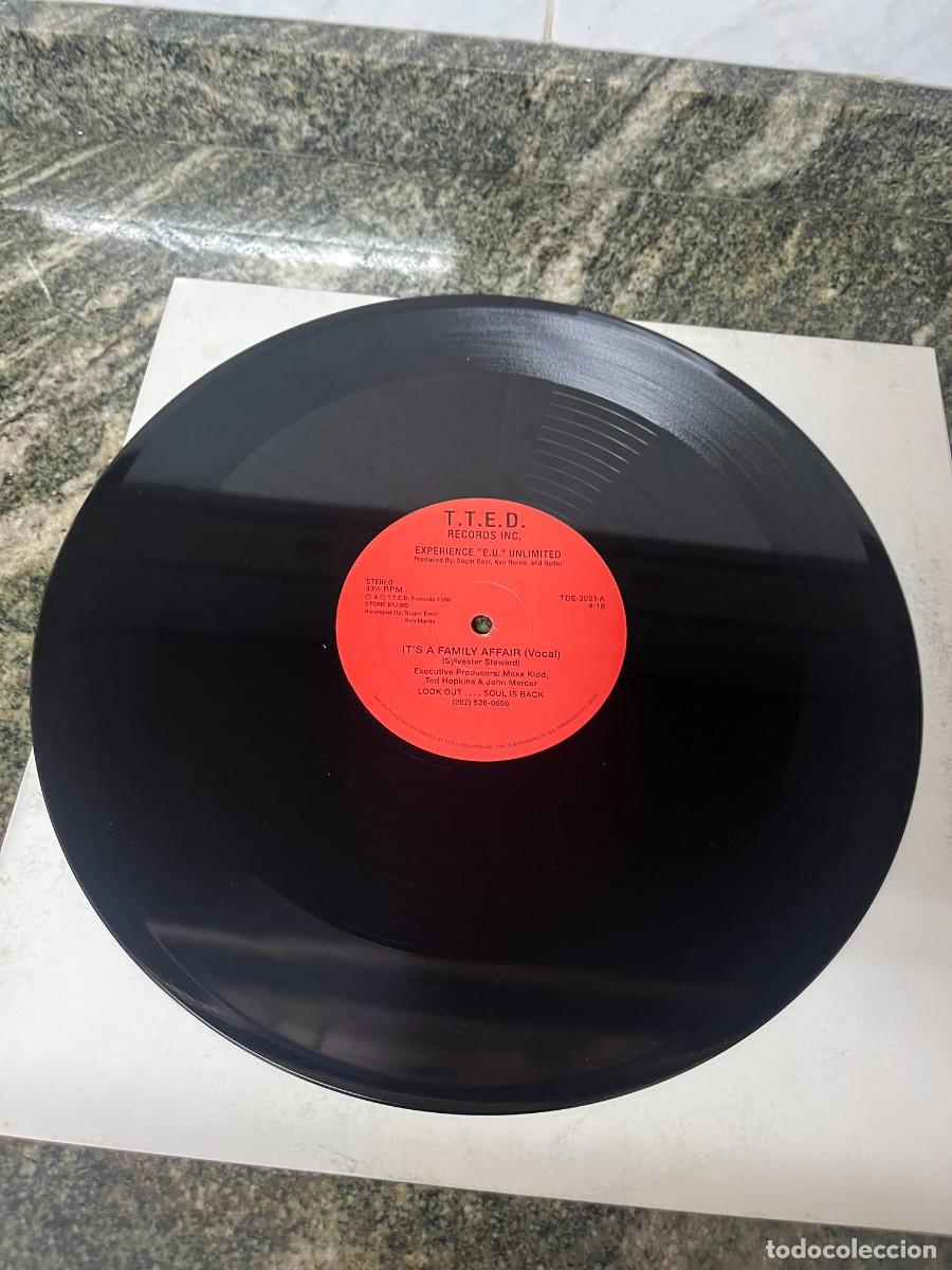 Discos de vinilo: Experience &rdquo;E.U.&rdquo; Unlimited Its A Family Affair - Foto 2