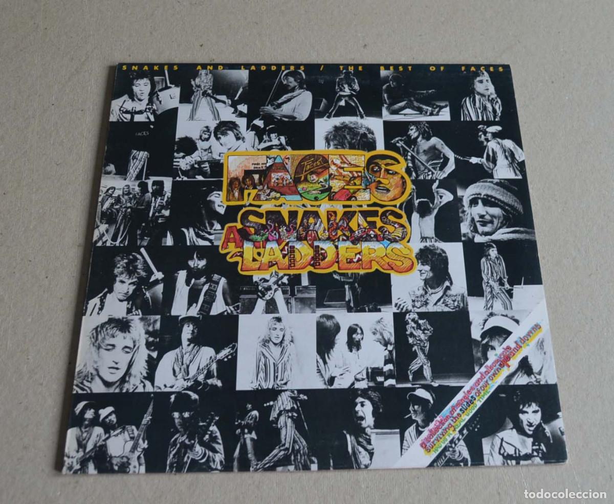 Discos de vinilo: FACES - SNAKES AND LADDERS / THE BEST OF FACES