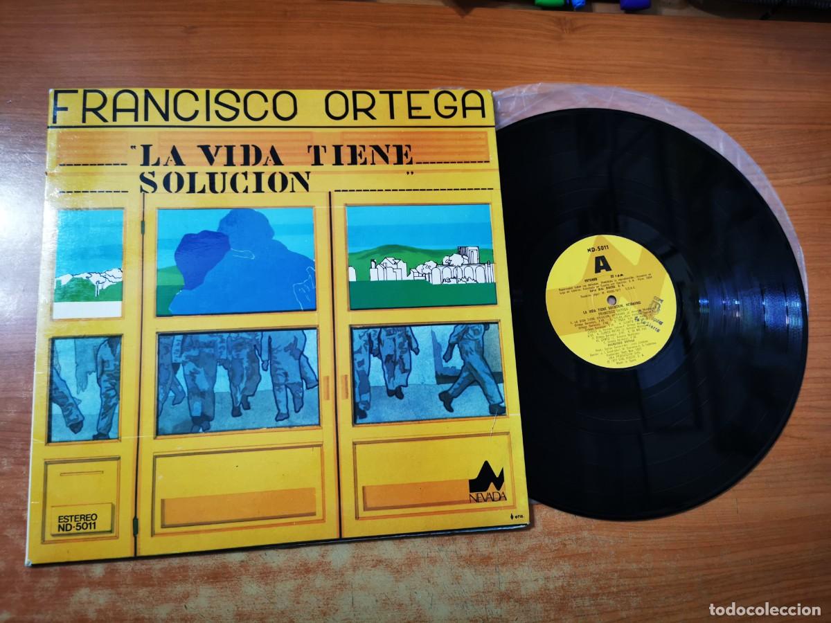 Discos de vinilo: FRANCISCO ORTEGA La vida tiene solucion LP VINILO DEL A&Ntilde;O 1977 GATEFOLD CONTIENE 11 TEMAS