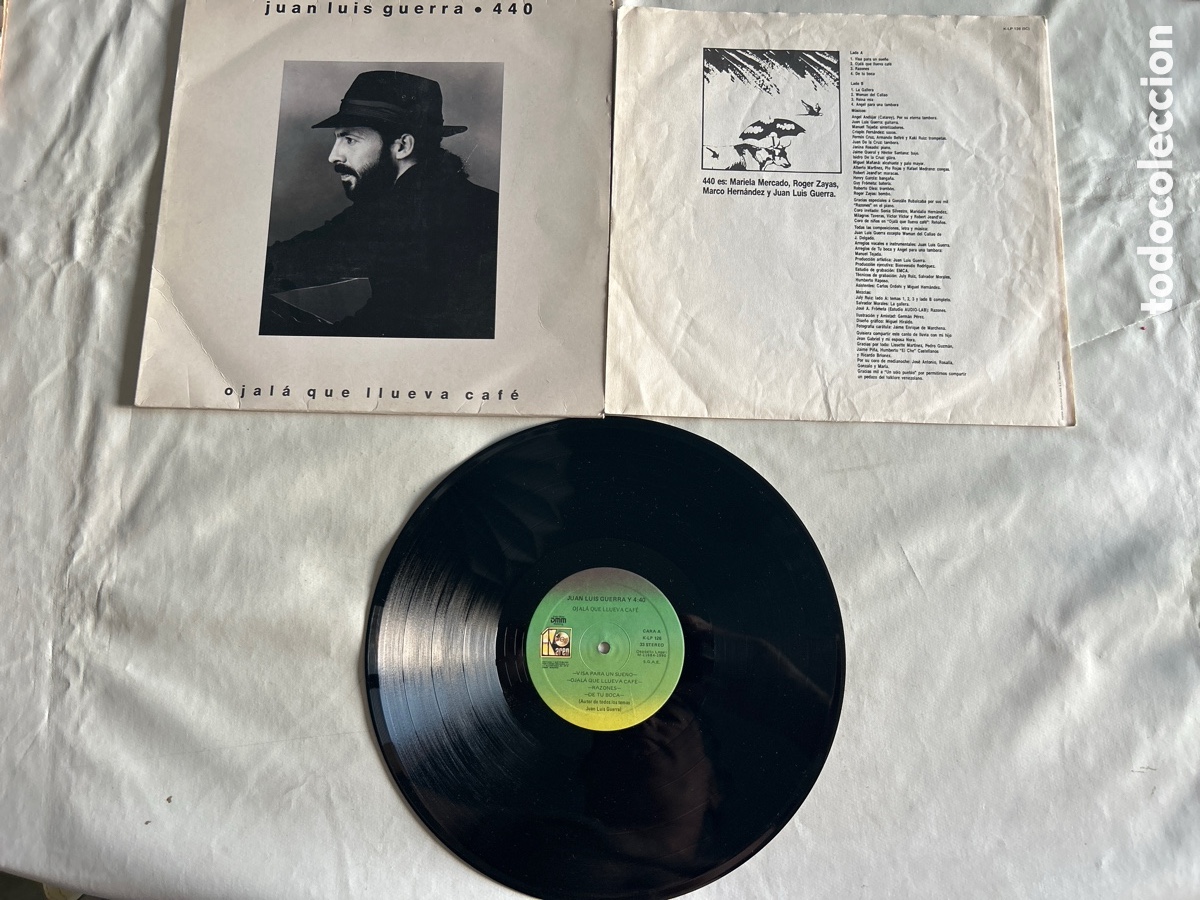 Discos de vinilo: Disclo de vinilo Lp Juan Luis Guerra y 4:40