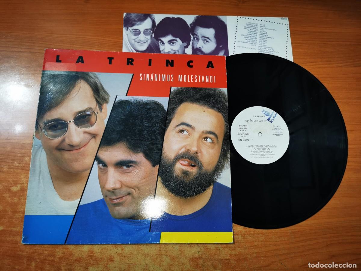 Discos de vinilo: LA TRINCA Sinanimus molestandi LP VINILO DEL A&Ntilde;O 1985 CON ENCARTE CONTIENE 10 TEMAS
