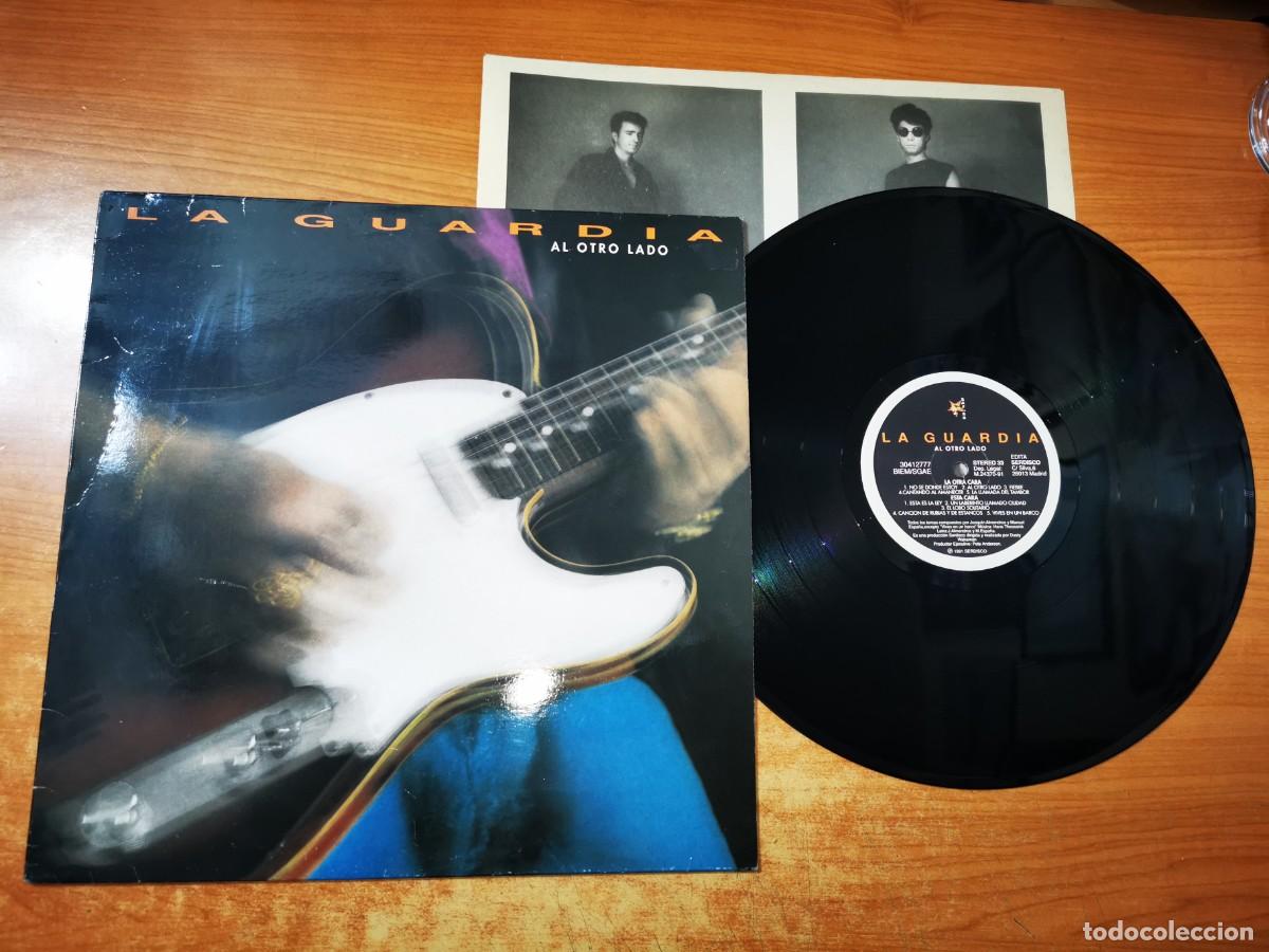 Discos de vinilo: LA GUARDIA Al otro lado LP VINILO DEL A&Ntilde;O 1991 CON ENCARTE CONTIENE 10 TEMAS