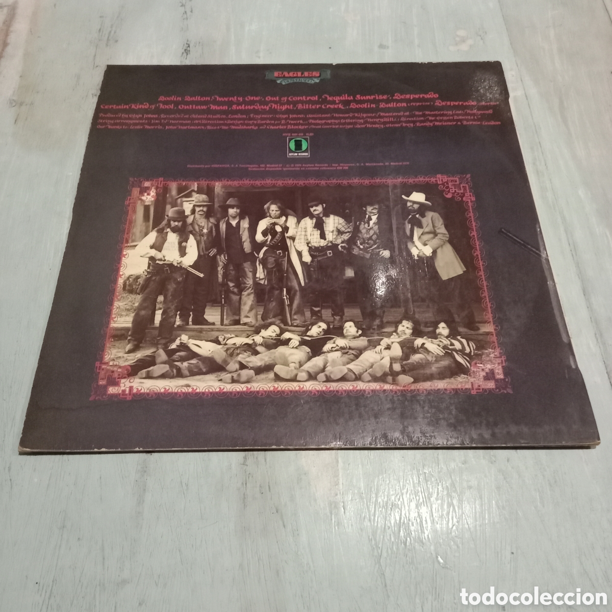 Discos de vinilo: EAGLES - DESPERADO - LP - Foto 2