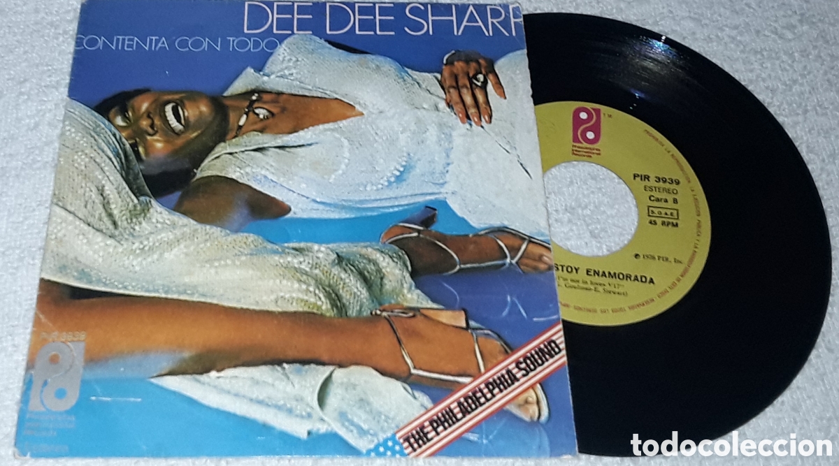 Discos de vinilo: SG - DEE DEE SHARP - CONTENTA CON TODO / NO ESTOY ENAMORADA