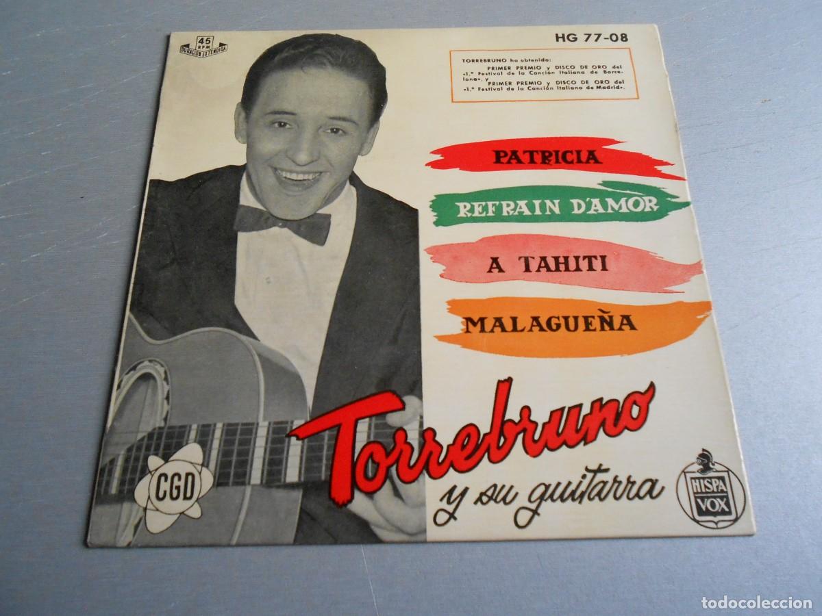 Discos de vinilo: TORREBRUNO, EP, PATRICIA + 3, A&Ntilde;O 1959, HISPAVOX HG 77-08