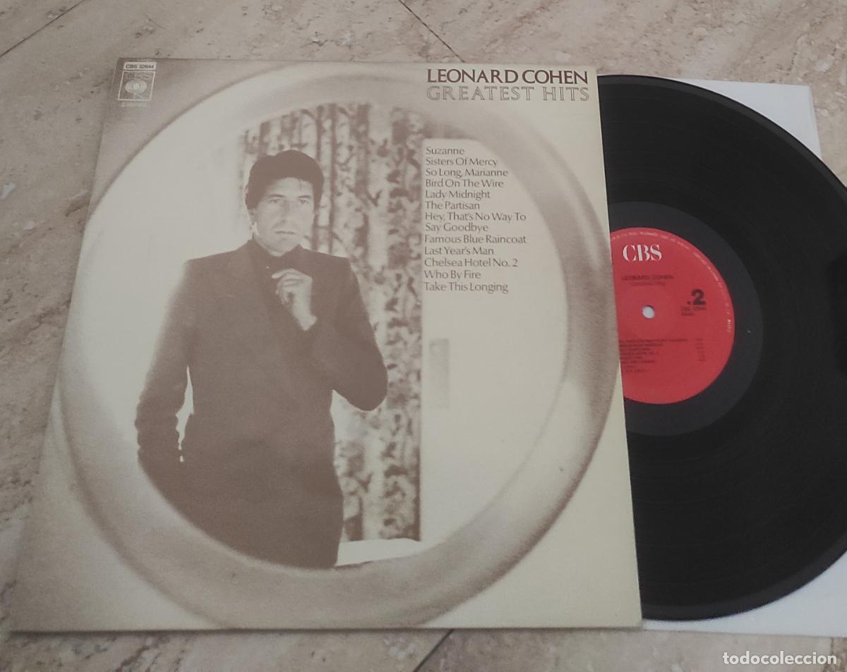 Discos de vinilo: Leonard Cohen &ndash; Greatest Hits-LP-ESPA&Ntilde;A-1987- EXCELENTE ESTADO