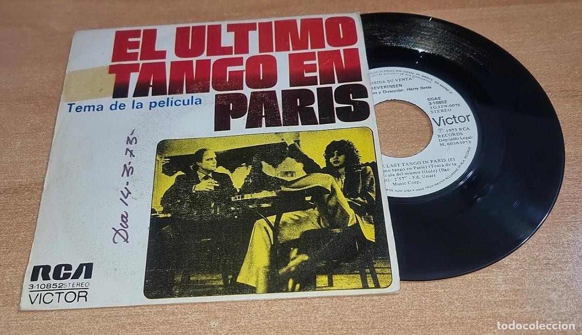 Discos de vinilo: DOC SEVERINSEN El ultimo tango en Paris 7&rdquo; SINGLE VINILO PROMO A&Ntilde;O 1973 ESPA&Ntilde;A CONTIENE 2 TEMAS