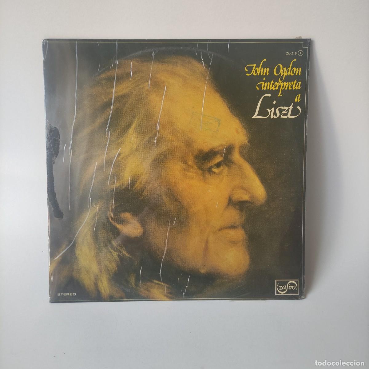 Discos de vinilo: John Ogdon . Interpreta a Liszt ** LP NUEVO PRECINTADO ** juani