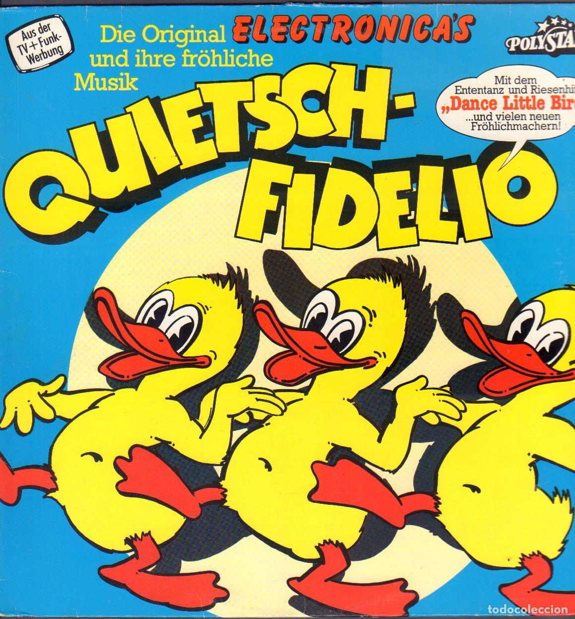 Discos de vinilo: QUIETSCH-FIDELIO - DIE ORGINAL UND IHRE FR&Ouml;HLICHE MUSIC / DANCE LITTEL BIRD / LP POLYSTAR RF-26917