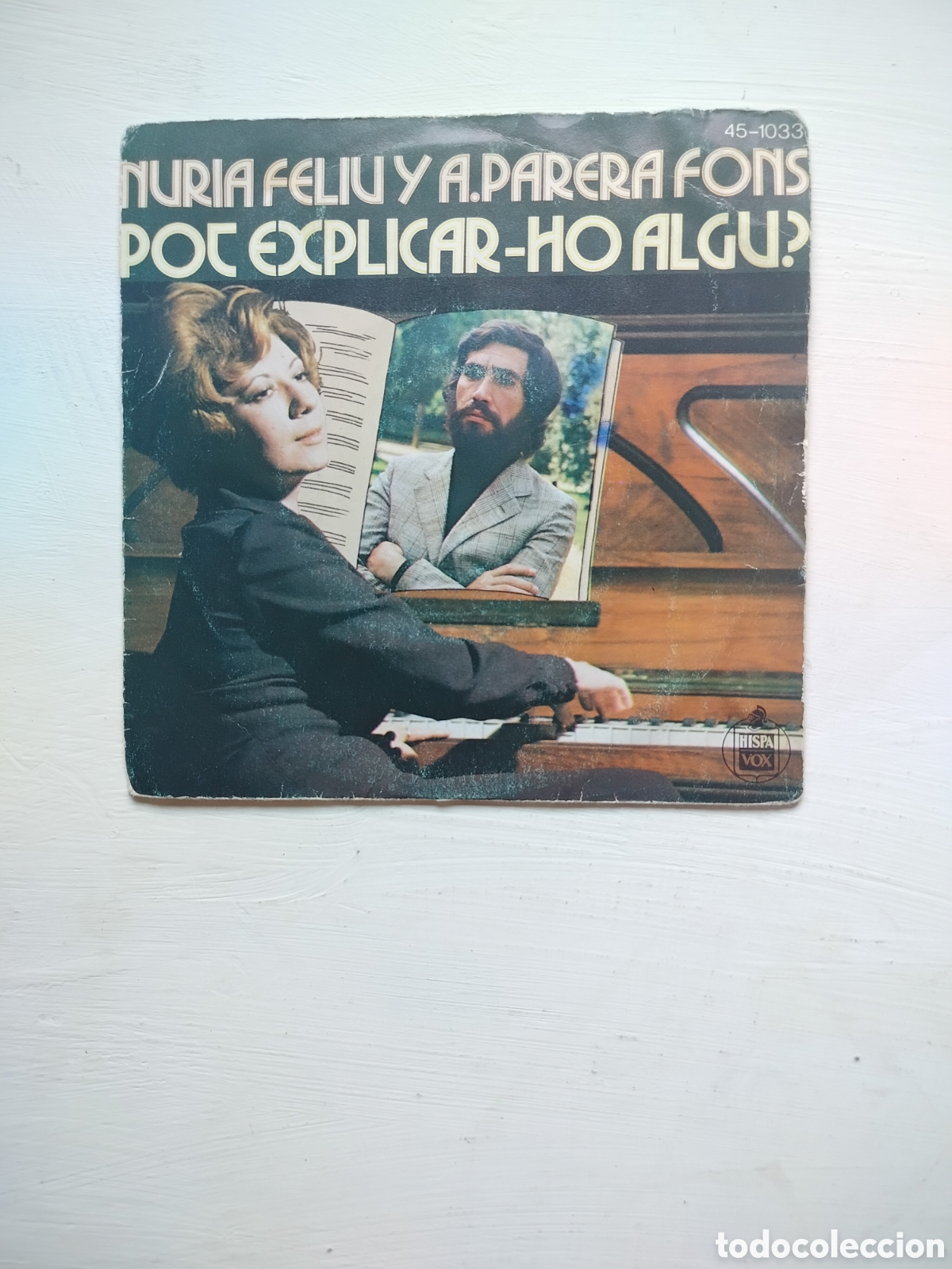 Discos de vinilo: Nuria Feliu/A.Parera Fons Single