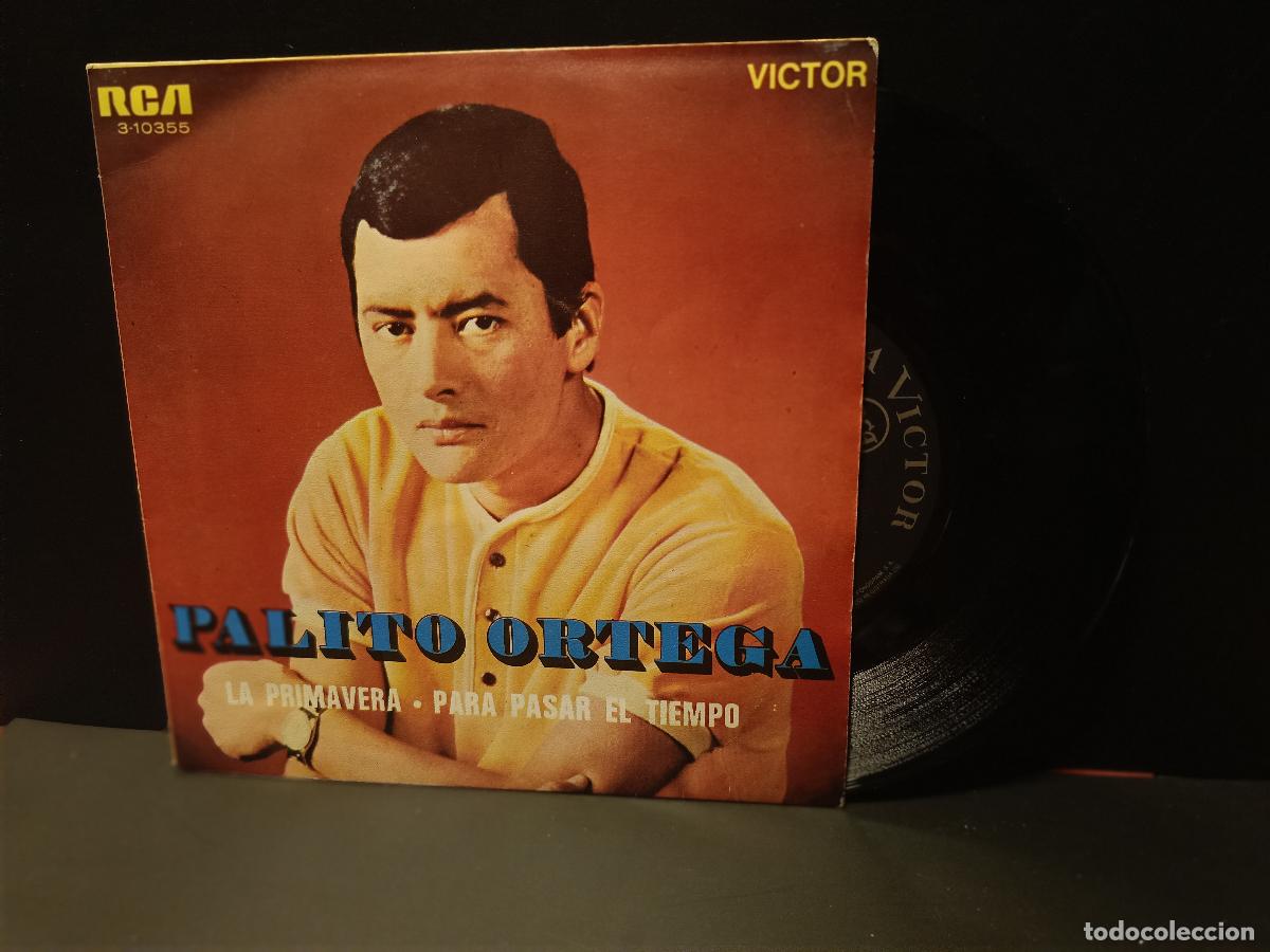Discos de vinilo: palito ortega la primavera single rca 1968 pepeto