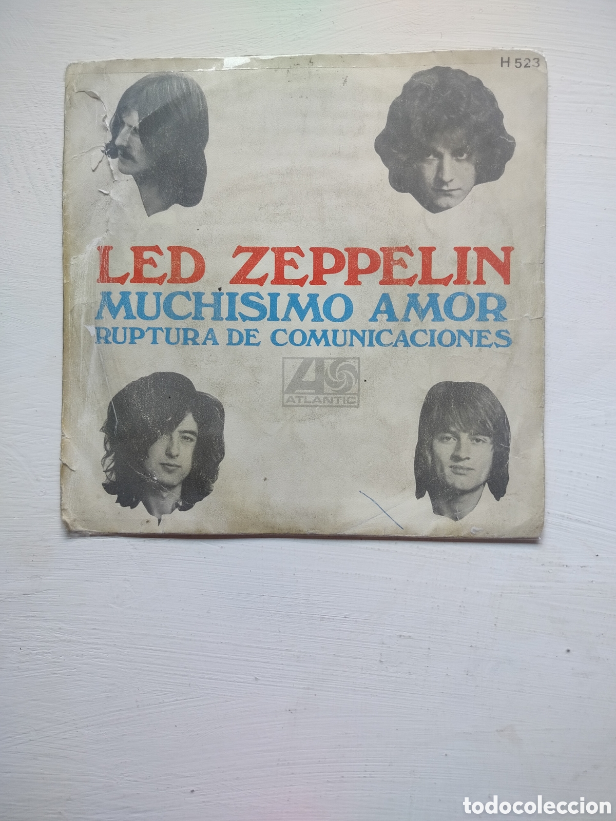 Discos de vinilo: Led Zeppelin Single 1969 - Foto 1