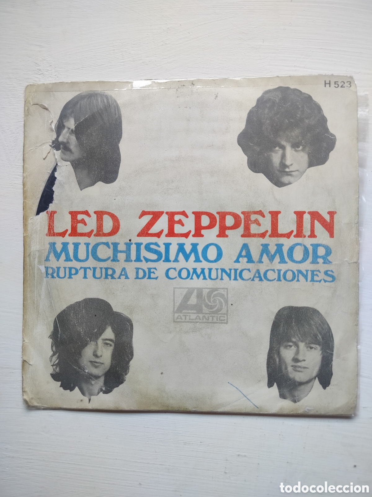 Discos de vinilo: Led Zeppelin Single 1969 - Foto 2