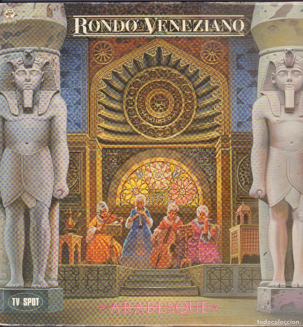 Discos de vinilo: RONDO VENEZIANO - ARABESQUE, FESTE VENEZIANE, FIABA ANTICA, ARMONIE.../ LP BABY 1987 RF-26927