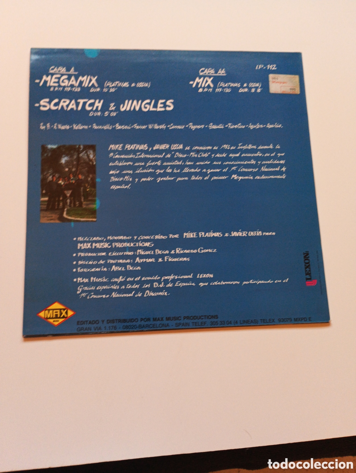 Discos de vinilo: Lote de 5 vinilos &rdquo; Max Mix &rdquo; - Foto 2