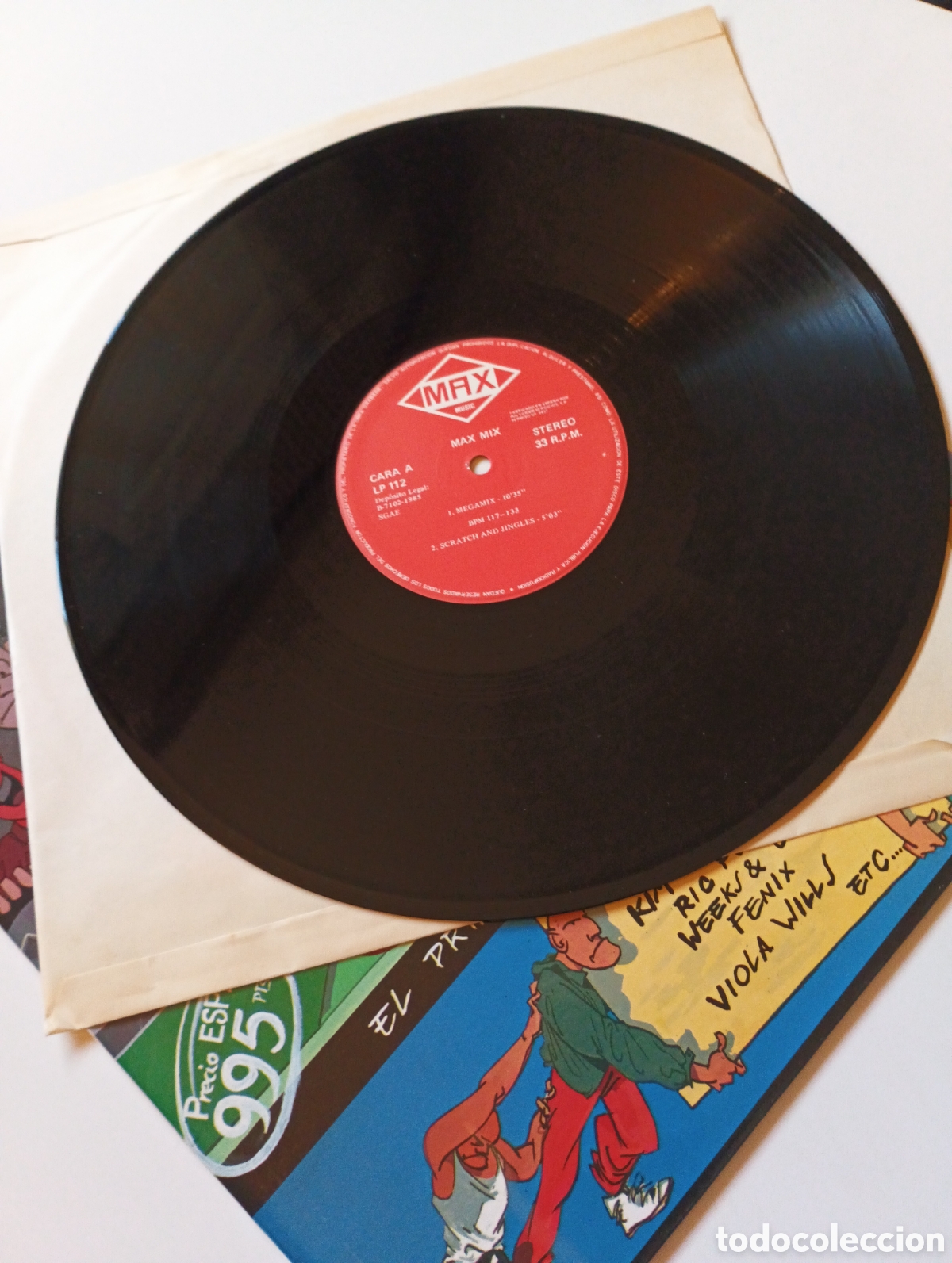 Discos de vinilo: Lote de 5 vinilos &rdquo; Max Mix &rdquo; - Foto 3
