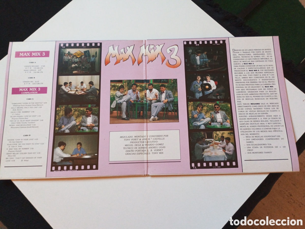 Discos de vinilo: Lote de 5 vinilos &rdquo; Max Mix &rdquo; - Foto 8