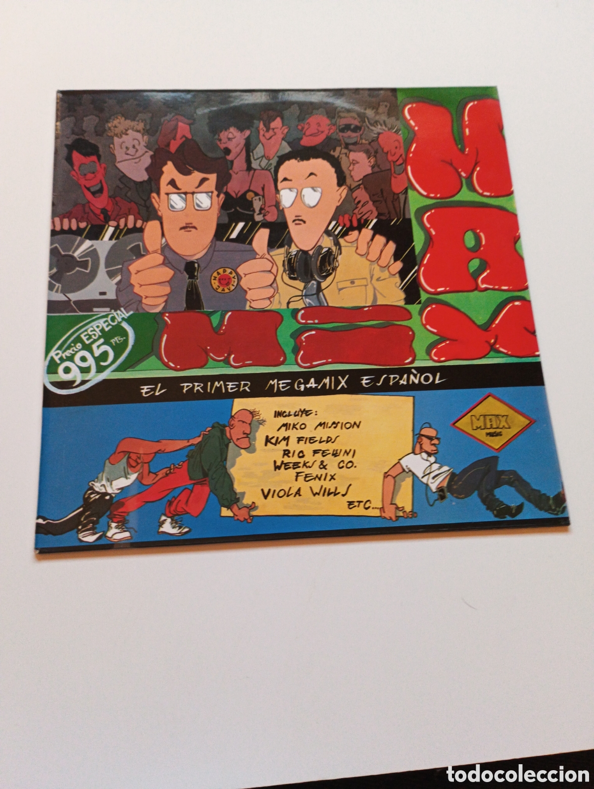Discos de vinilo: Lote de 5 vinilos &rdquo; Max Mix &rdquo;