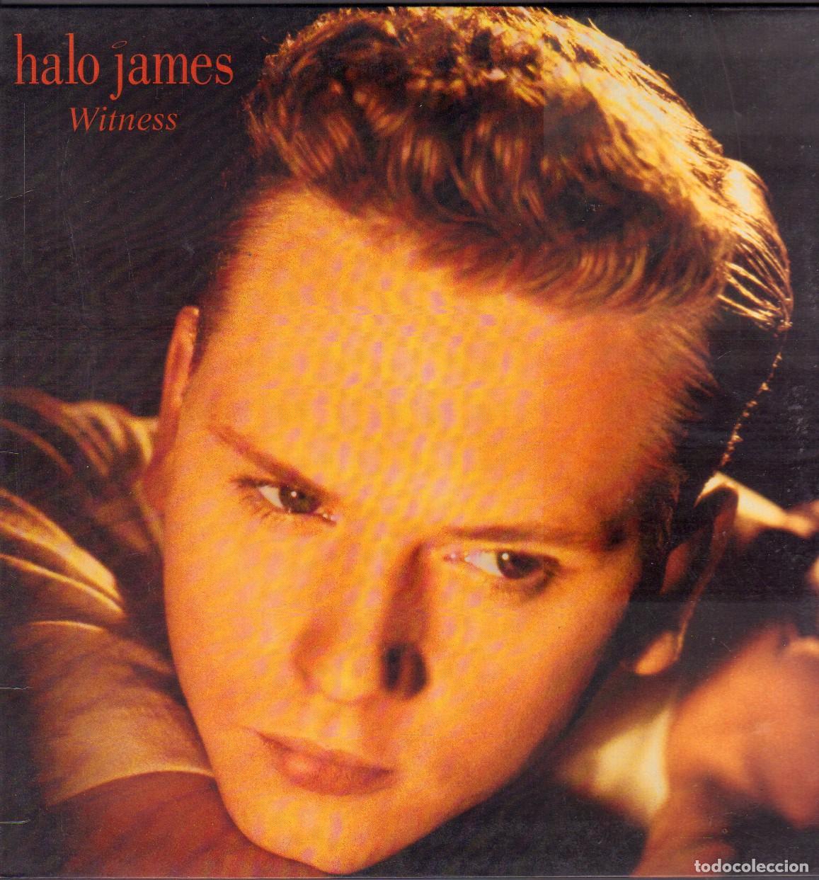 Discos de vinilo: HALO JAMES - WITNESS / WANTED, MOCKING BOY, TENDER GUN, WITNESS.../ LP EPIC 1990 RF-26930