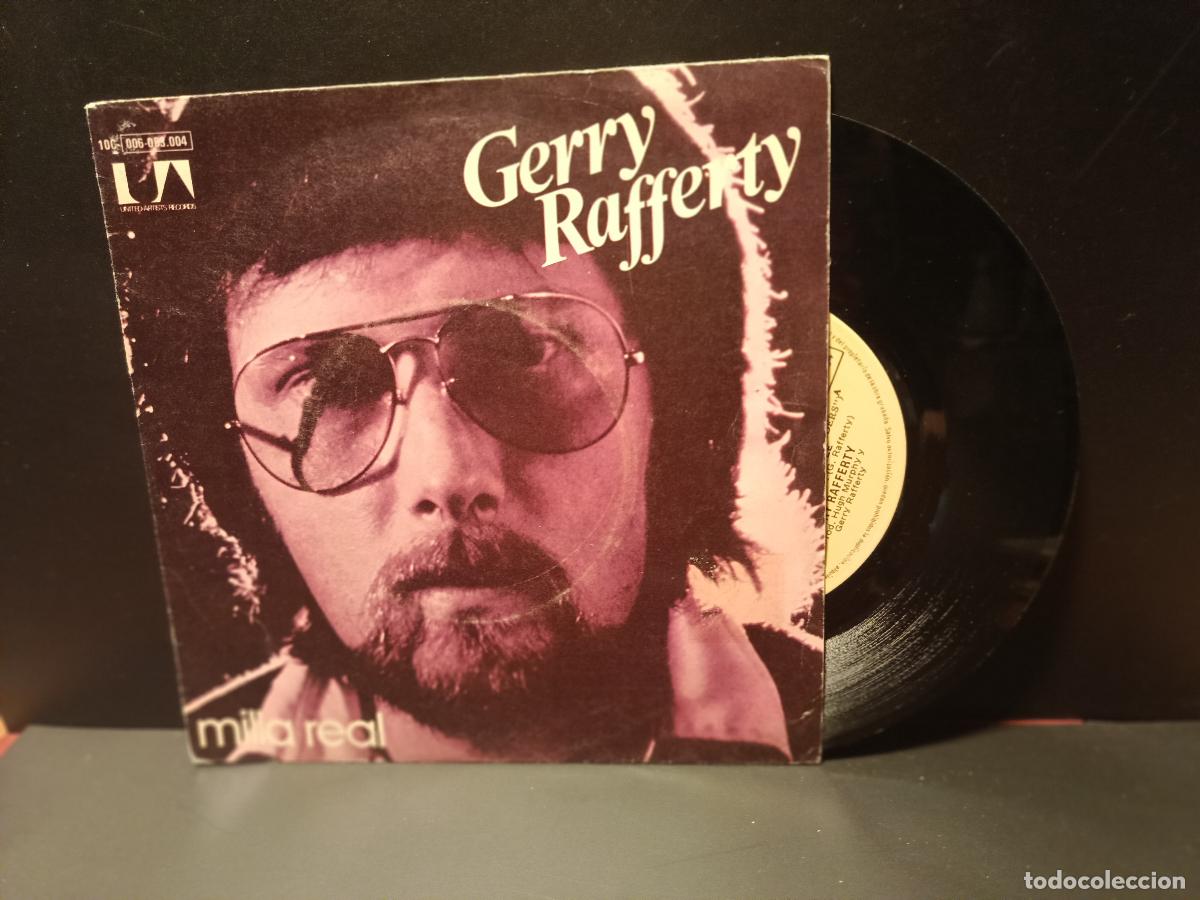Discos de vinilo: gerry rafferty milla real single ua 1980 pepeto